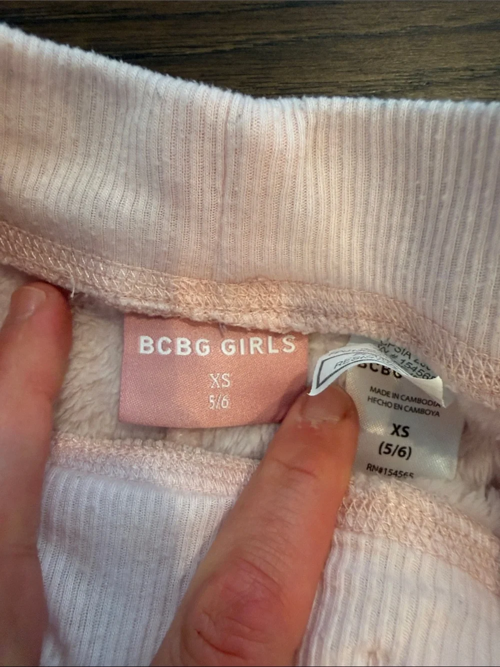 BCBGirls 2 Piece Plush Heart Sleep Set Pink Size XS 5/6 - C45-082